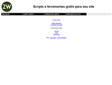 Tablet Screenshot of 2w.com.br